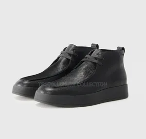 Calvin Klein Hybrid Cup Apron - Lace-Up Ankle Boots - Triple Black