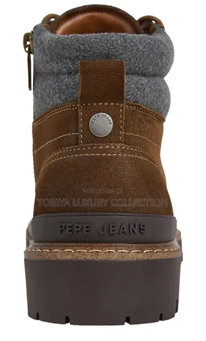 Pepe Jeans Ryan Earth M - Lace-Up Ankle Boots - Toffee Brown