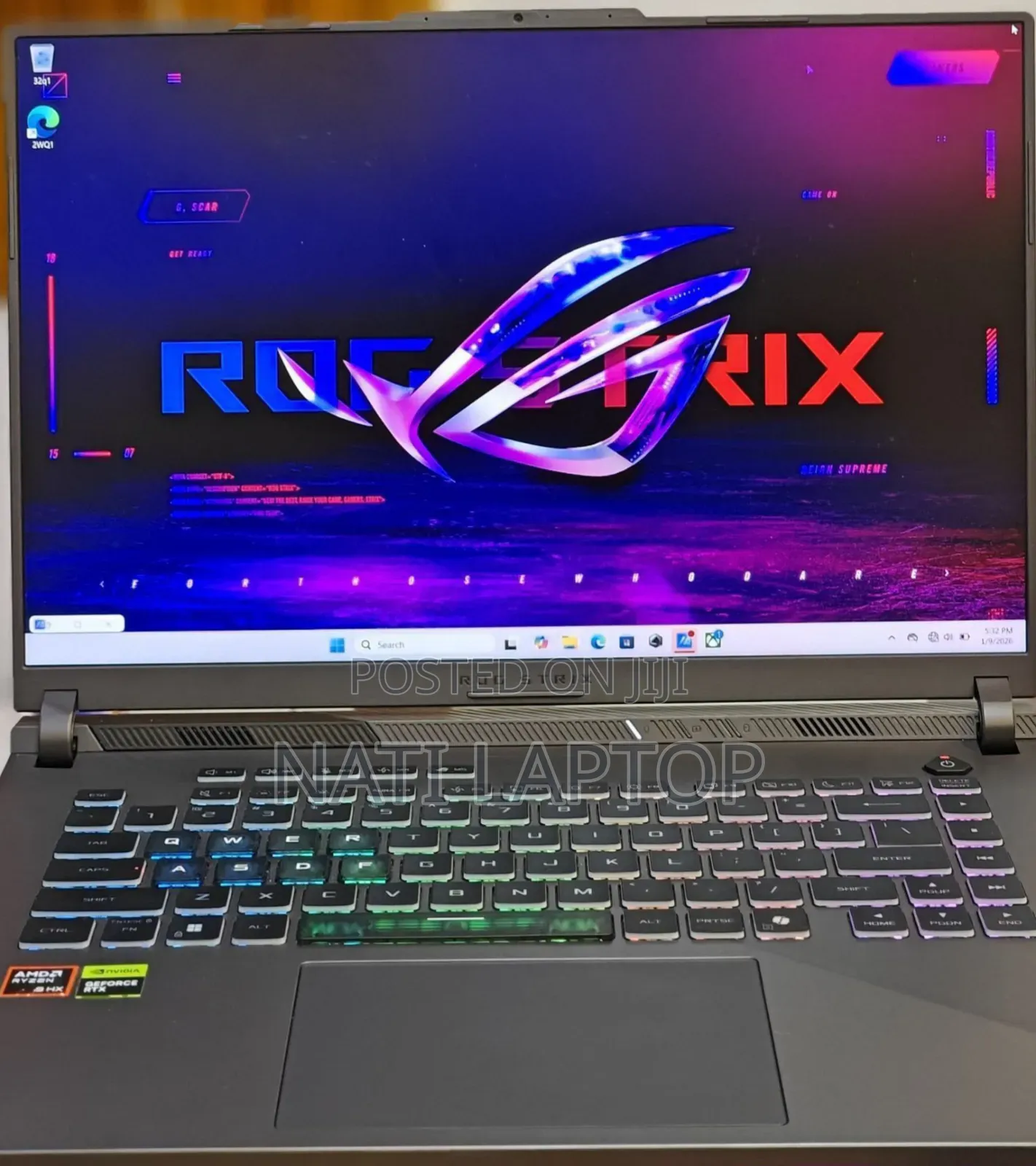 New Laptop Asus ROG Strix G16 G614 16GB AMD Ryzen 9 SSD 1T