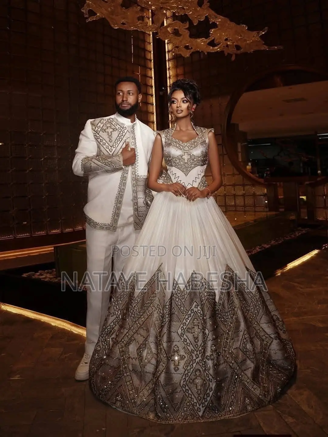 Habesha የሀበሻ Kemis ቀሚስ ሽፎን የሀገር ባህል ልብሶች Chiffon Yehabesha Libs ልብስ