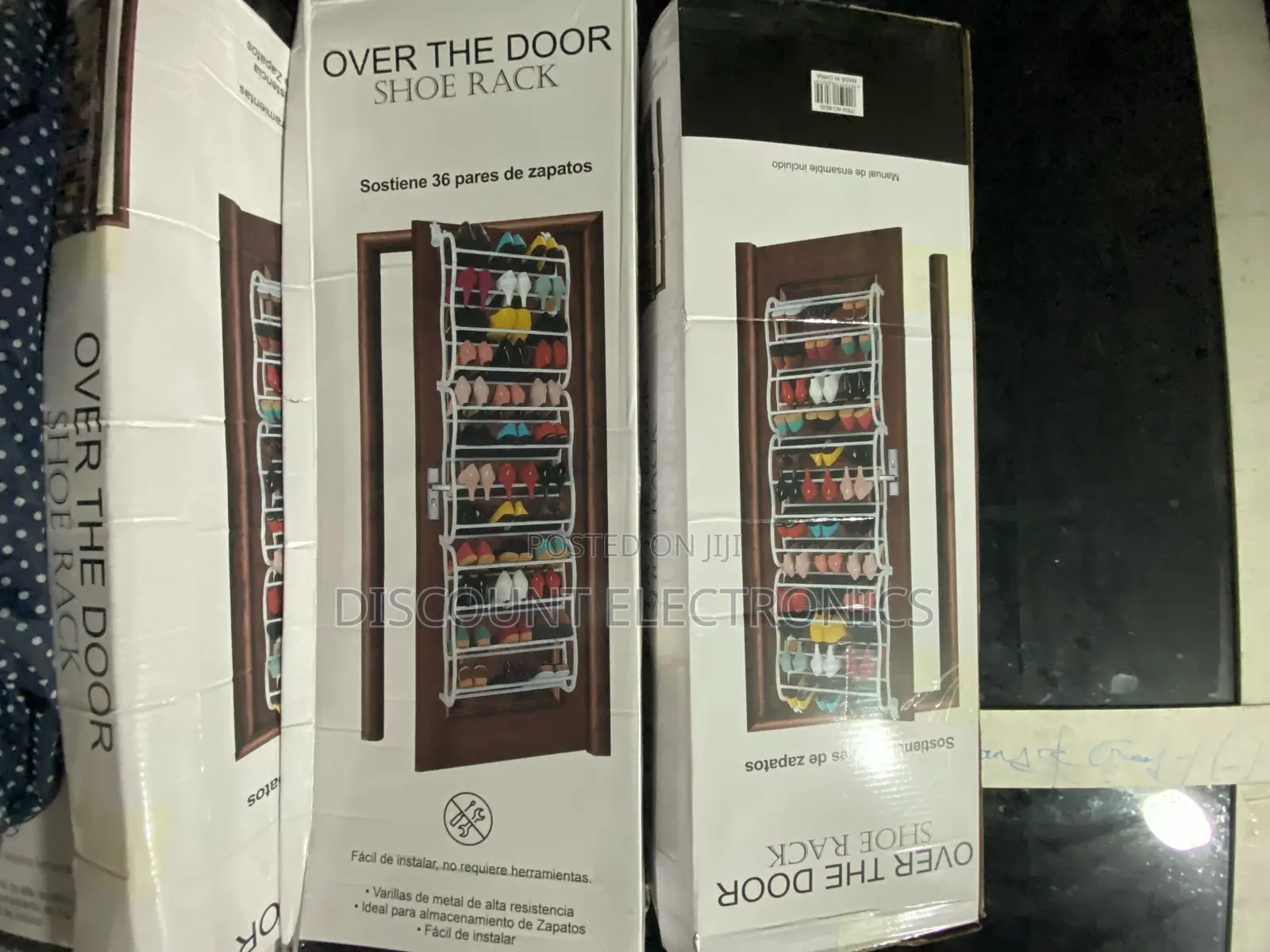 36-Pair Over-the-Door Shoe Rack