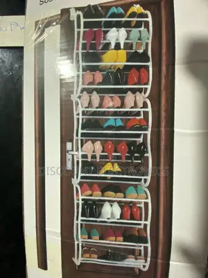 36-Pair Over-the-Door Shoe Rack