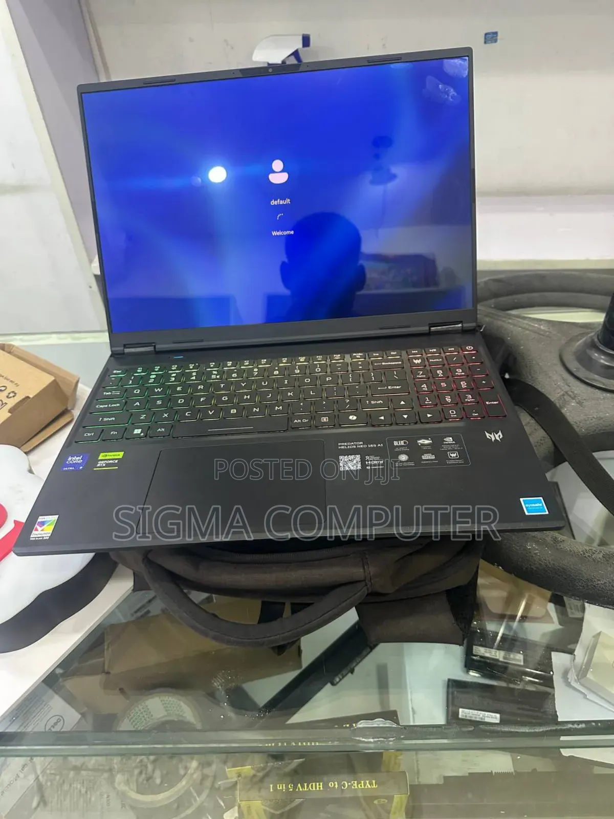 New Laptop Acer Predator Helios Neo 16 32GB Intel Core Ultra 9 SSD 1T