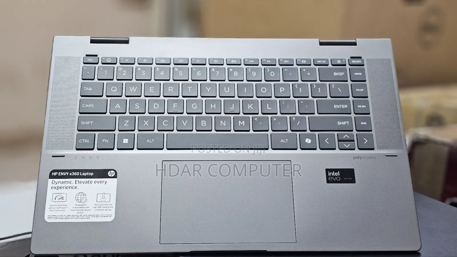 New Laptop HP Envy X360 16GB Intel Core i7 SSD 512GB