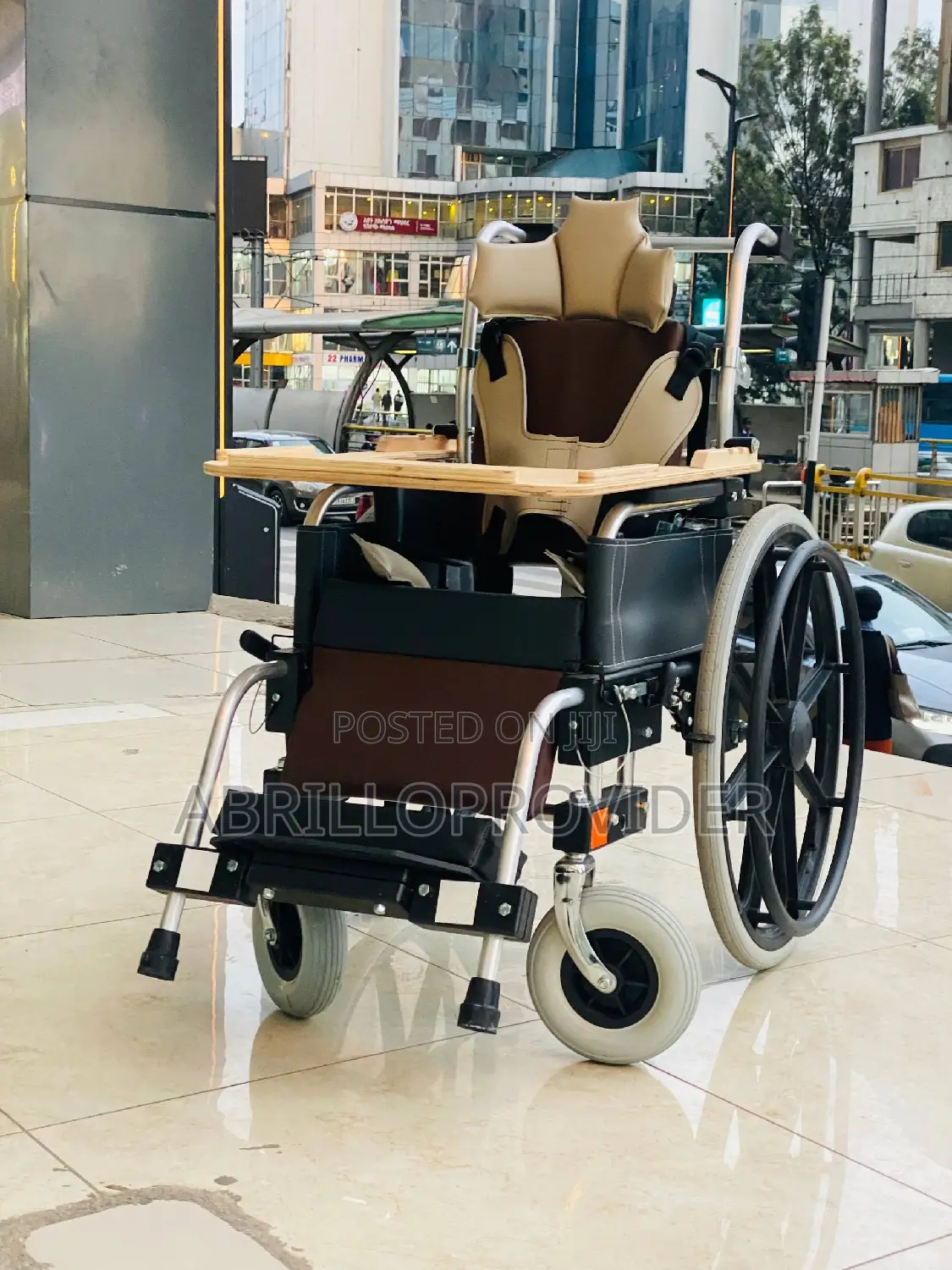 Wheelchair Lightweight Comfortable Steel Manual Foldable Wheelchair