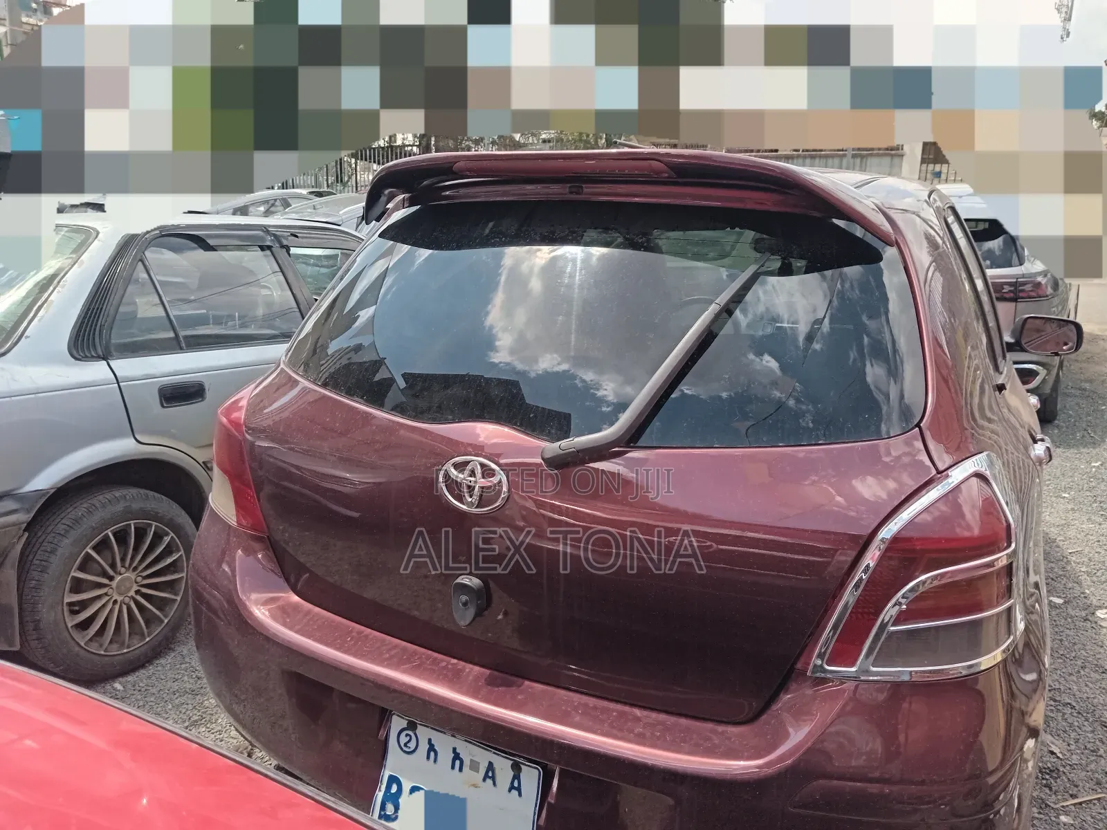 Toyota Yaris 2010 Red