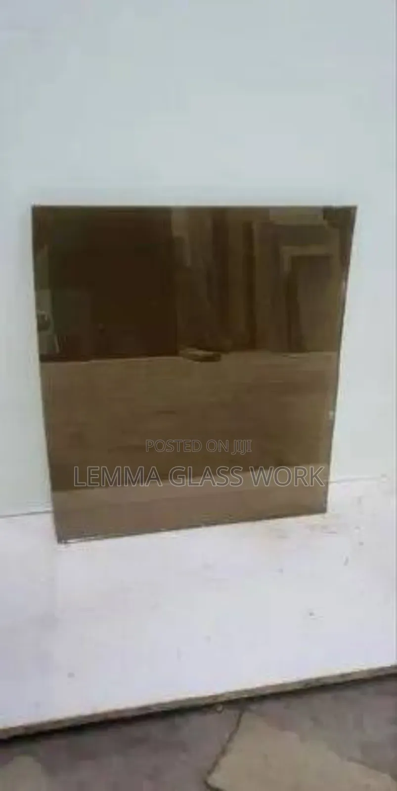 Brown Rifilect Glass