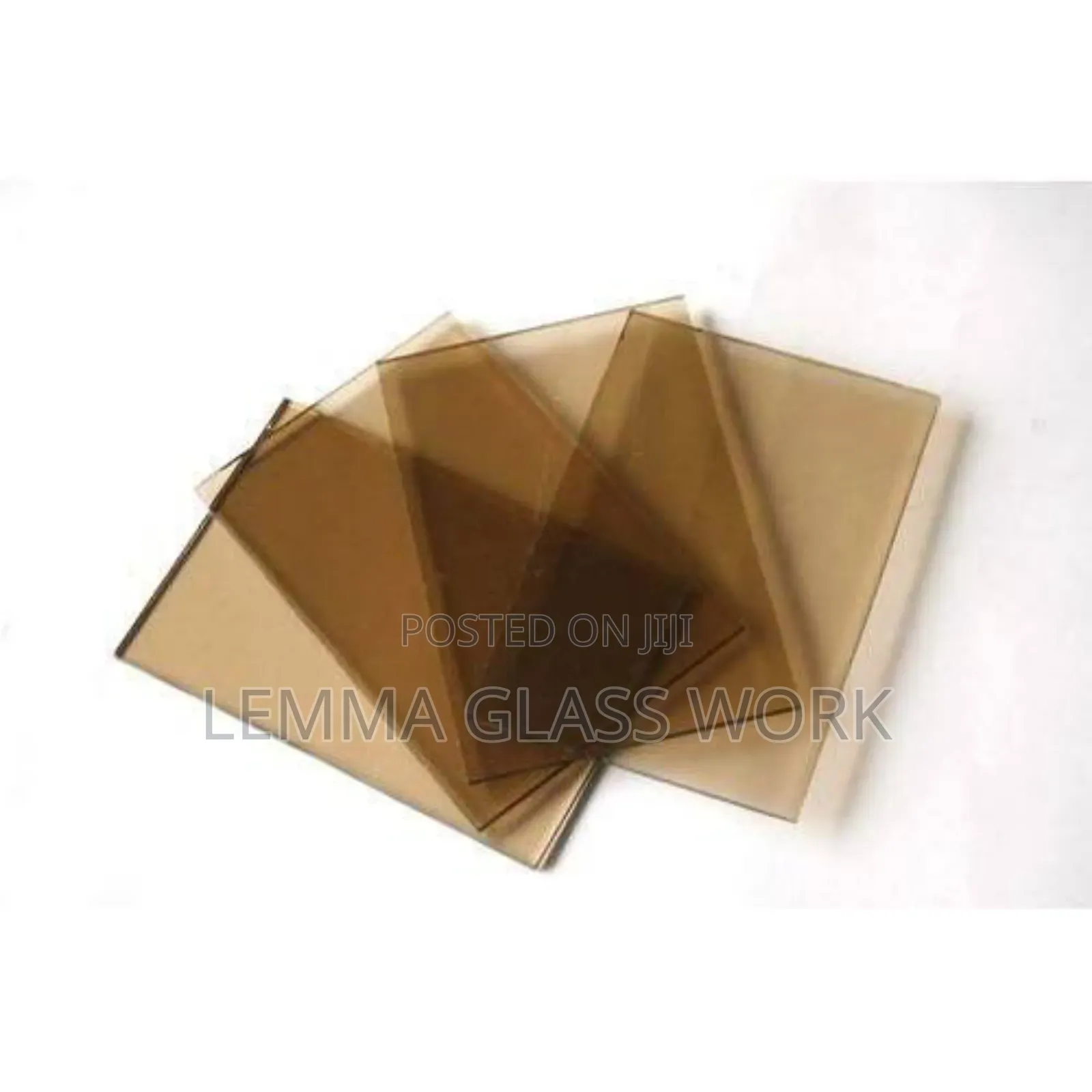Brown Rifilect Glass