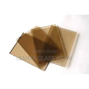 Brown Rifilect Glass