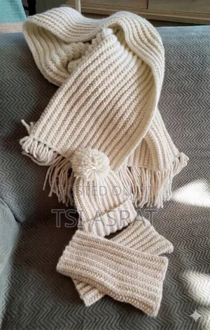 Handmade Cozy 3 In 1 Scarf