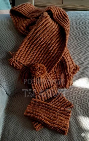 Handmade Cozy 3 In 1 Scarf