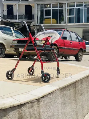 Walking Rollator With Basket And Seat
