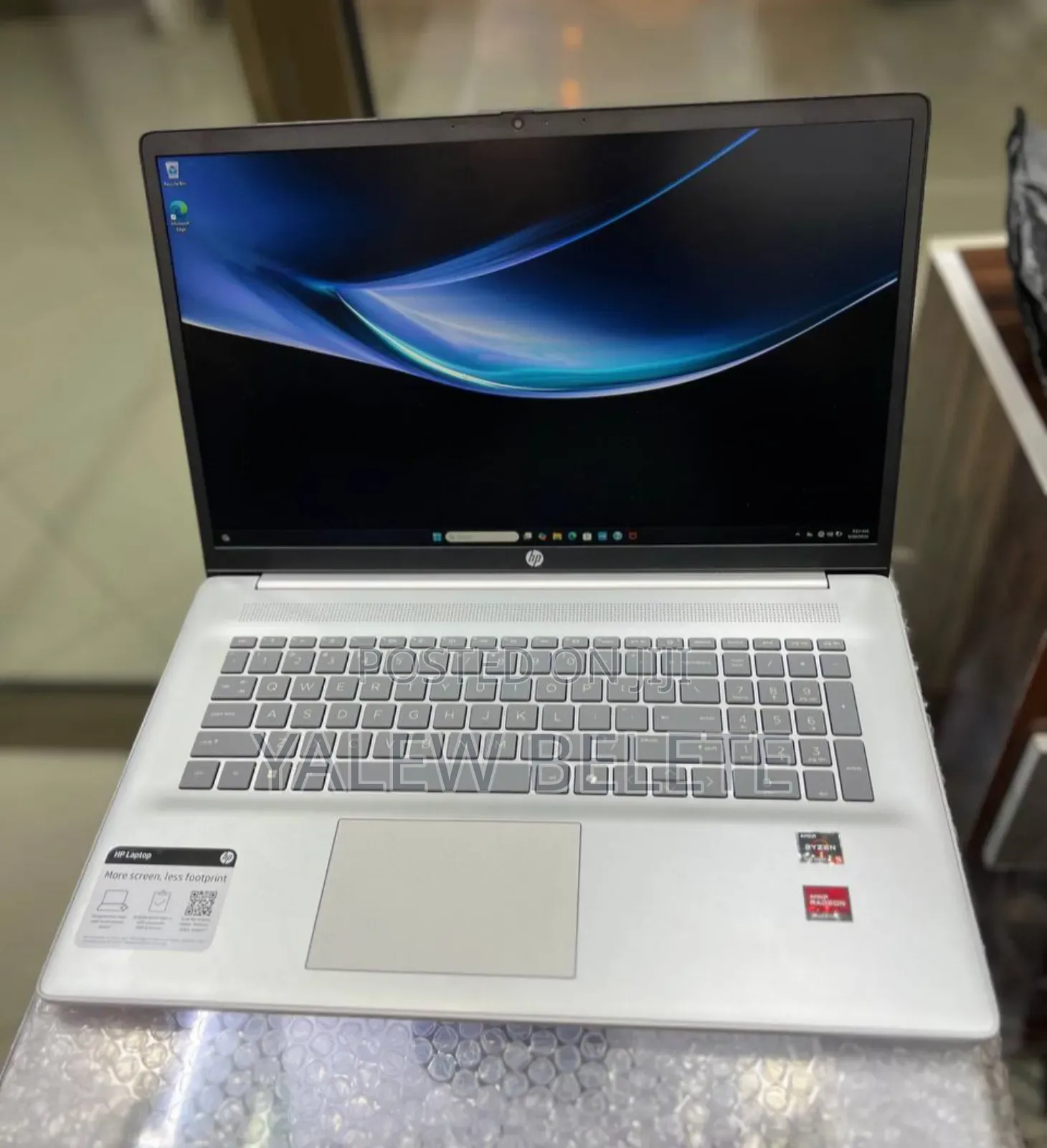 New Laptop HP Stream Notebook 8GB AMD Ryzen 5 SSD 512GB