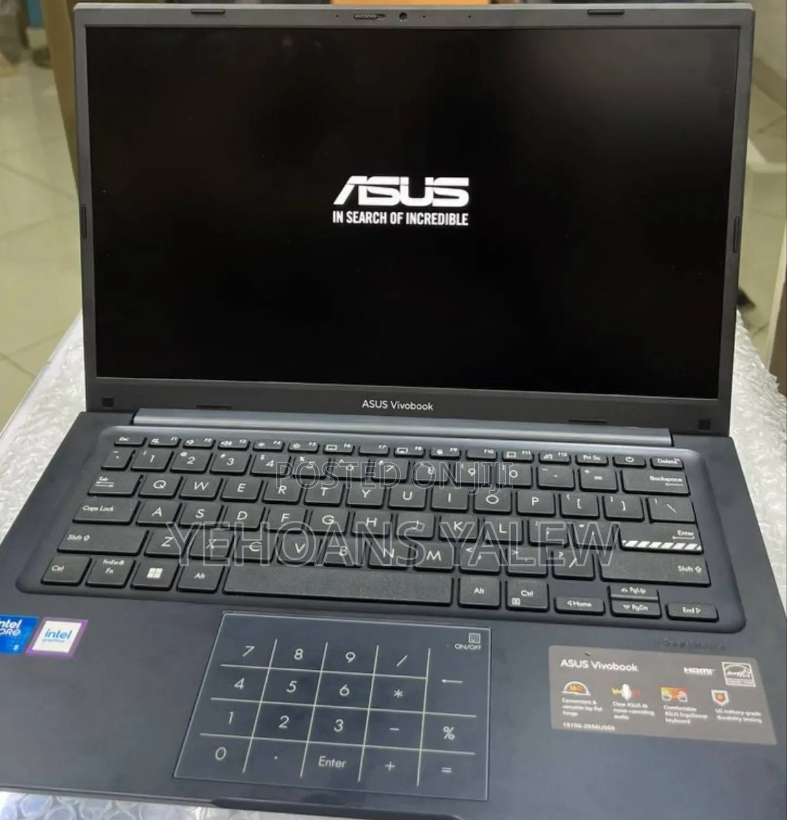 New Laptop Asus VivoBook 15 X505BA 16GB Intel Core 5 SSD 512GB