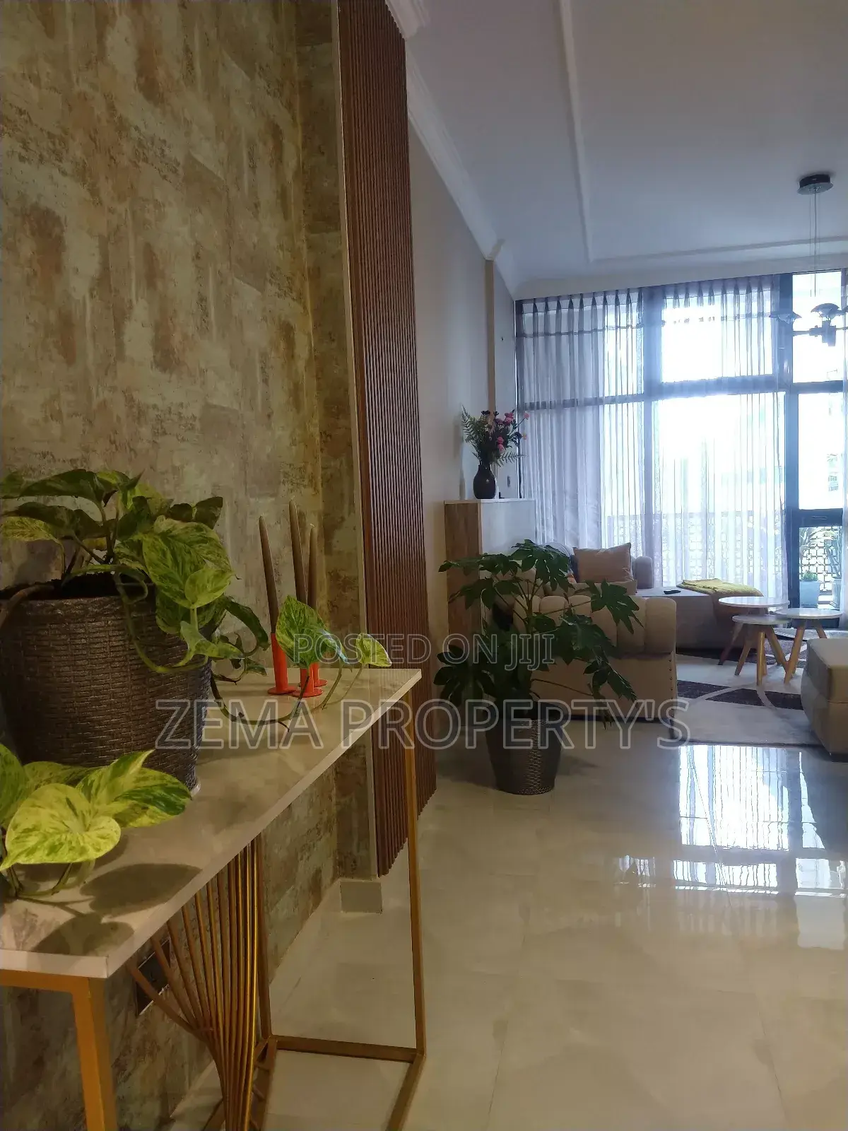 Furnished 2bdrm Apartment in Bole for rent