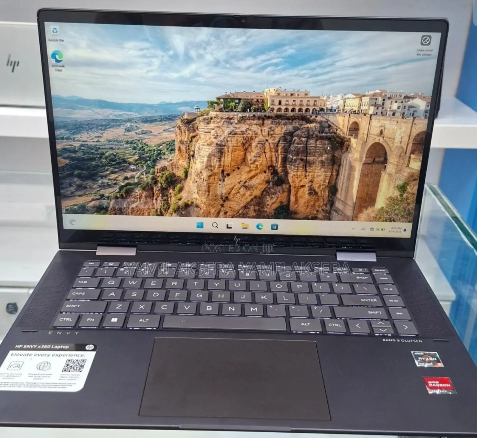 New Laptop HP Envy x360 8GB AMD Ryzen 7 SSD 512GB