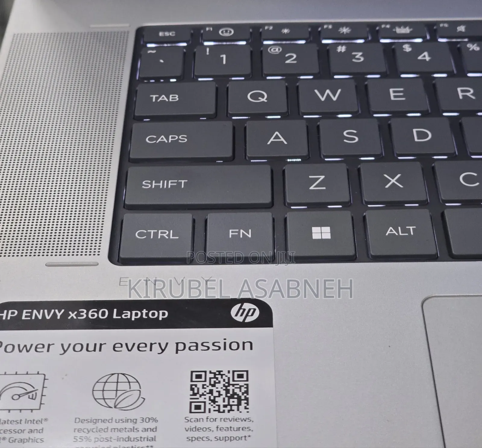 New Laptop HP Envy X360 16GB Intel Core 7 SSD 512GB