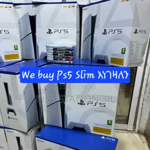 Ps5 Slim ከጌም ዞን እንገዛለን