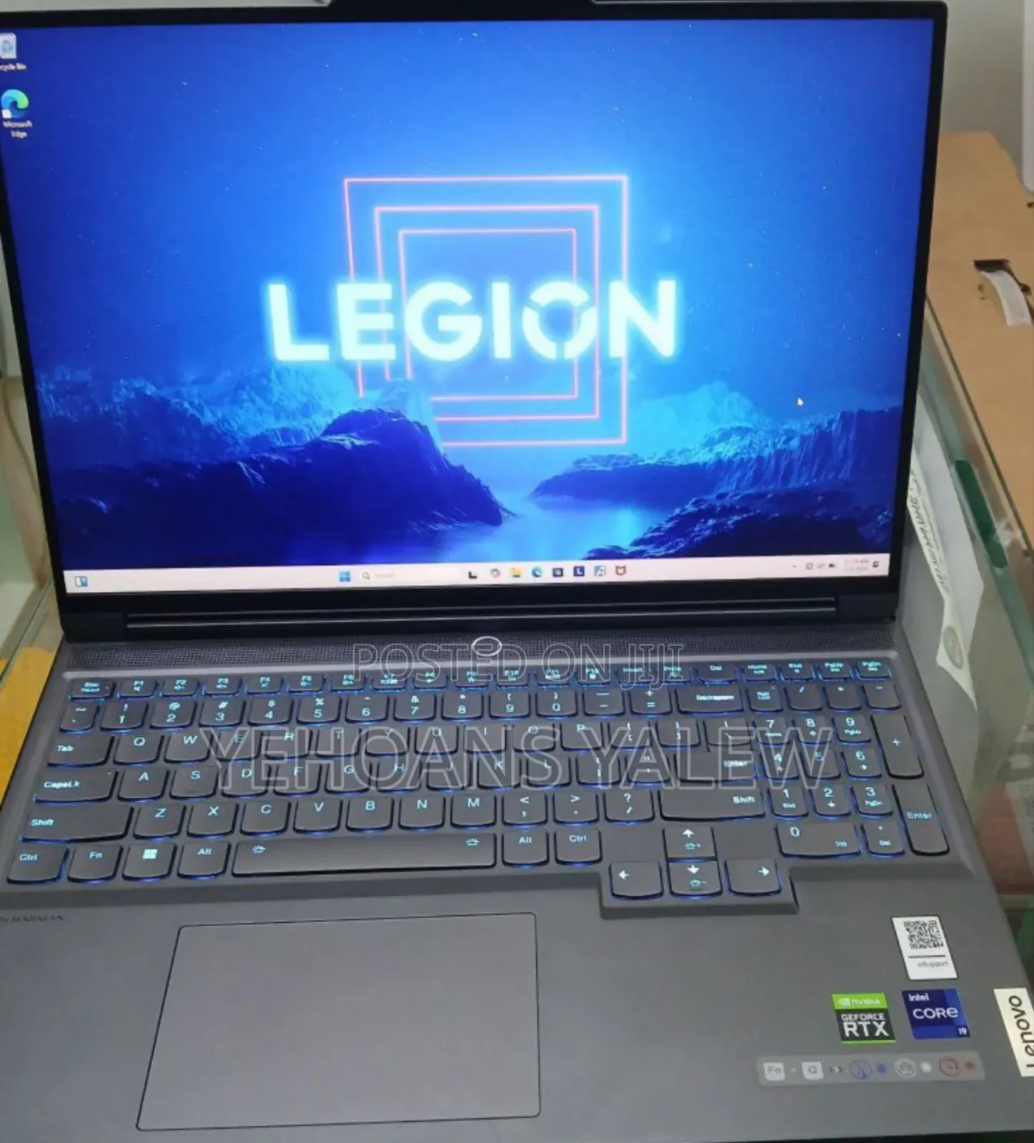New Laptop Lenovo Lrgion 7i 16GB Intel Core i9 SSD 1T