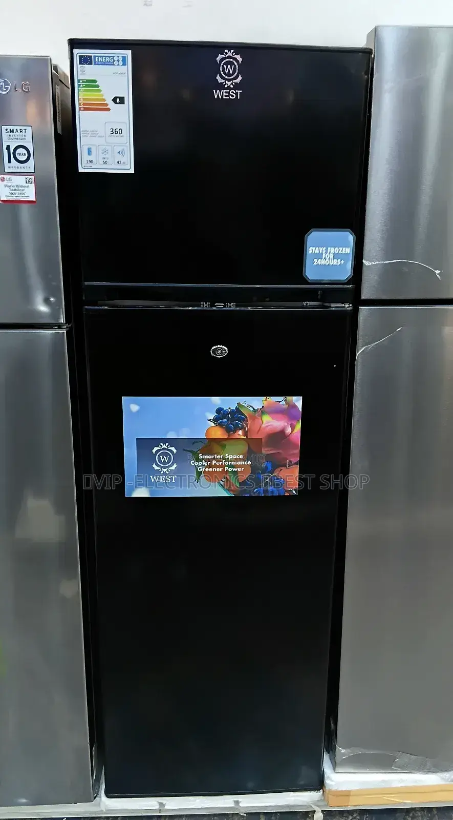 West Refrigerator 400 Double Door | Fast Cooling | Energy Saving