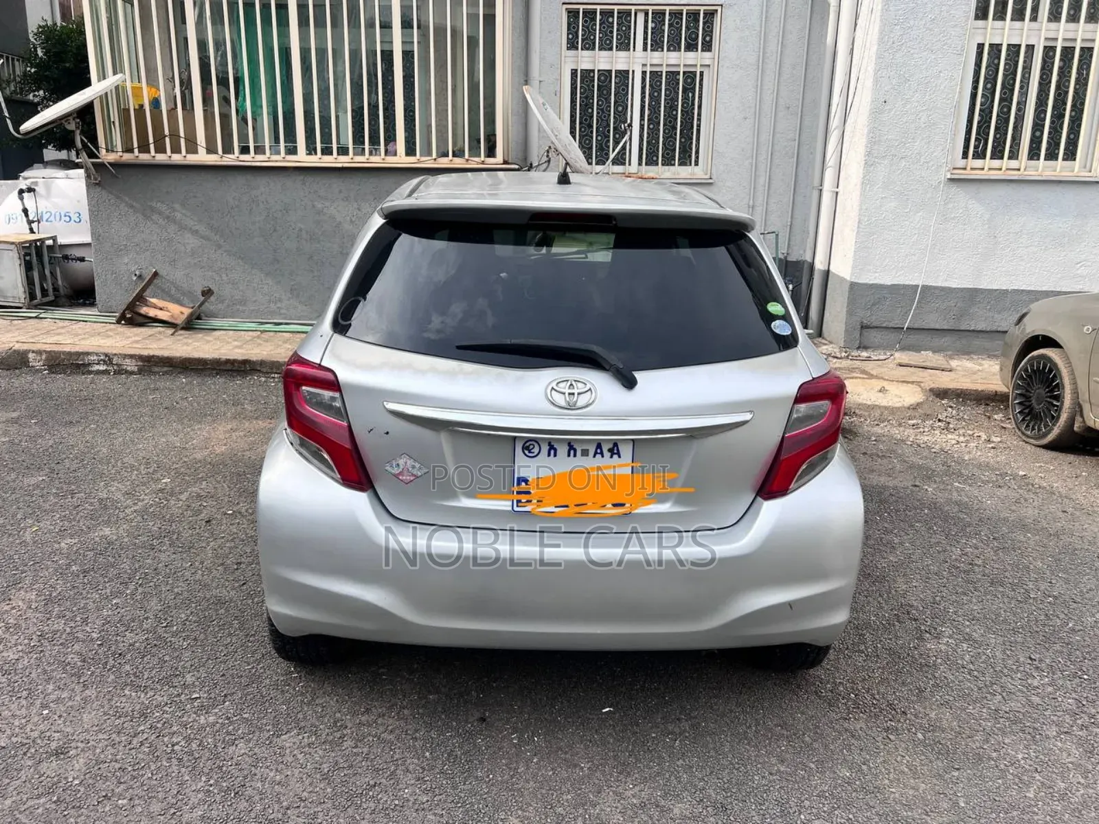Toyota Yaris 2014 Silver