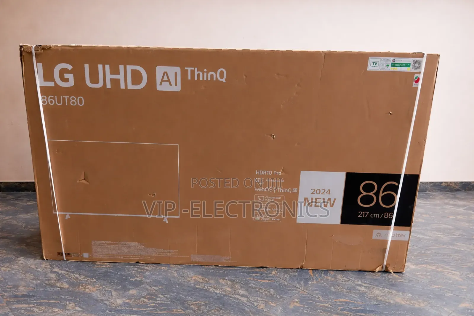 Lg Tv 86 Inch Tv Uhd Ai Thinq Ut80 2024 Tv Box