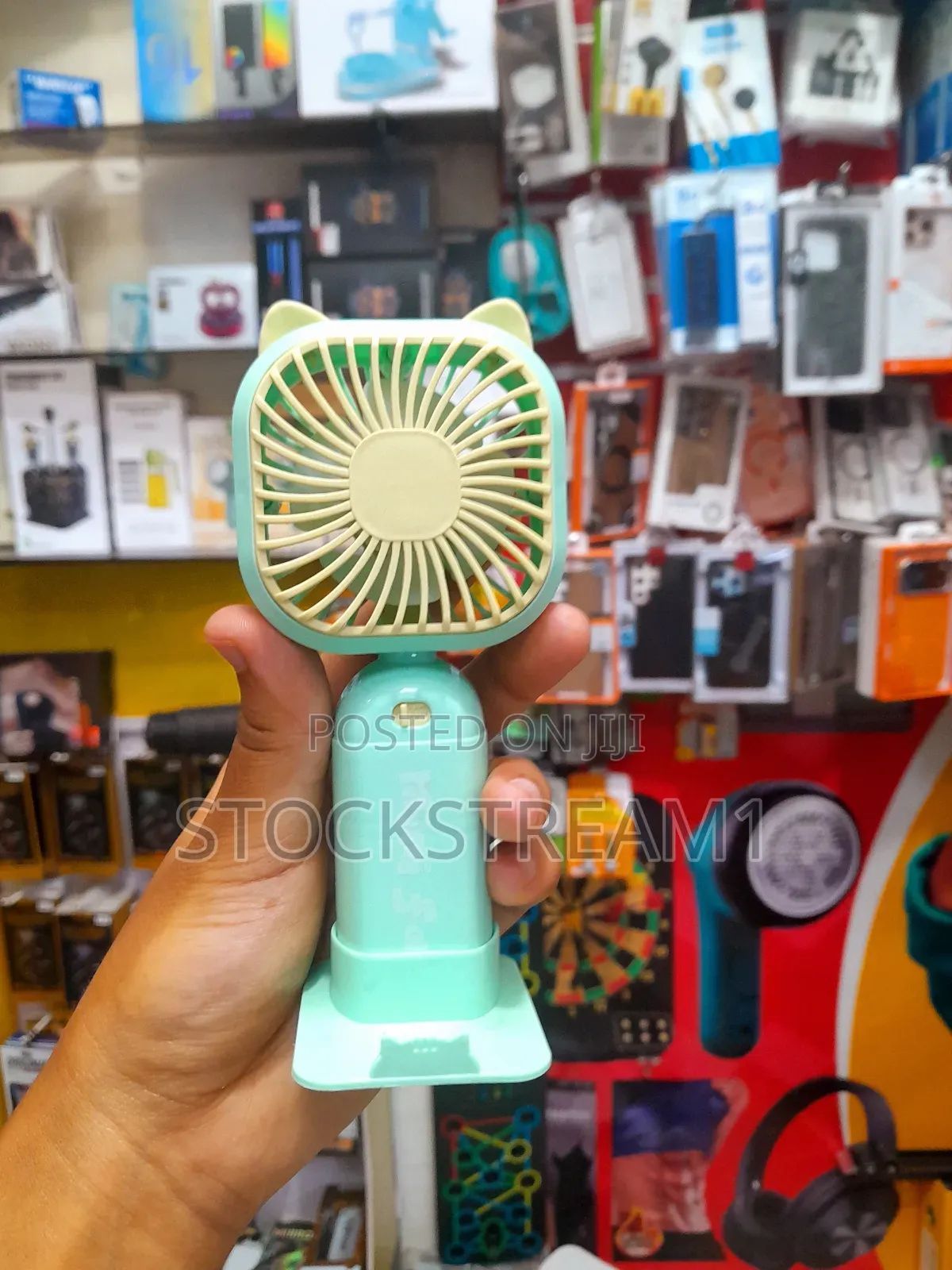 Mini Handheld Cat Air Fan