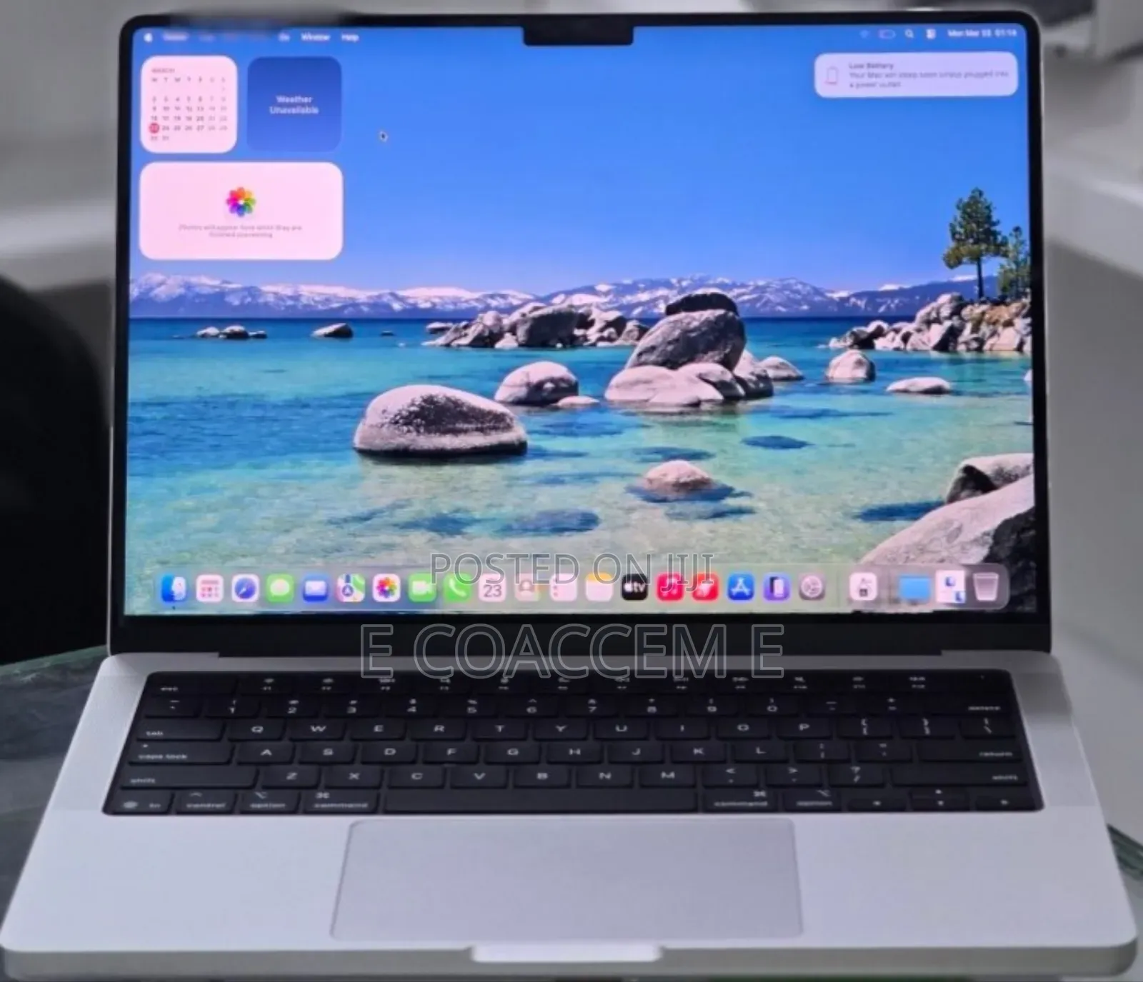 New Laptop Apple MacBook 16GB SSD 512GB