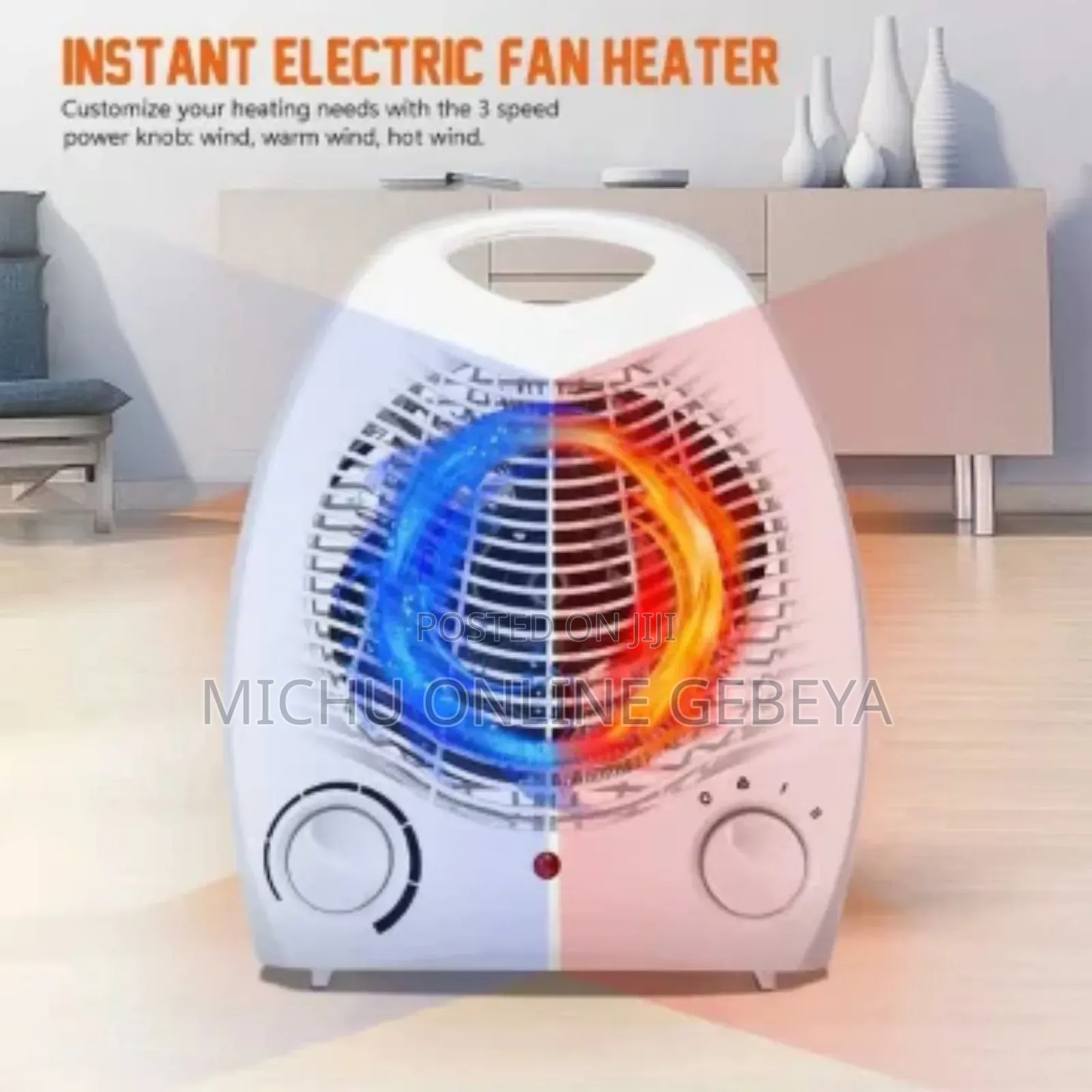 Niva Fan Heater/Free Delivery