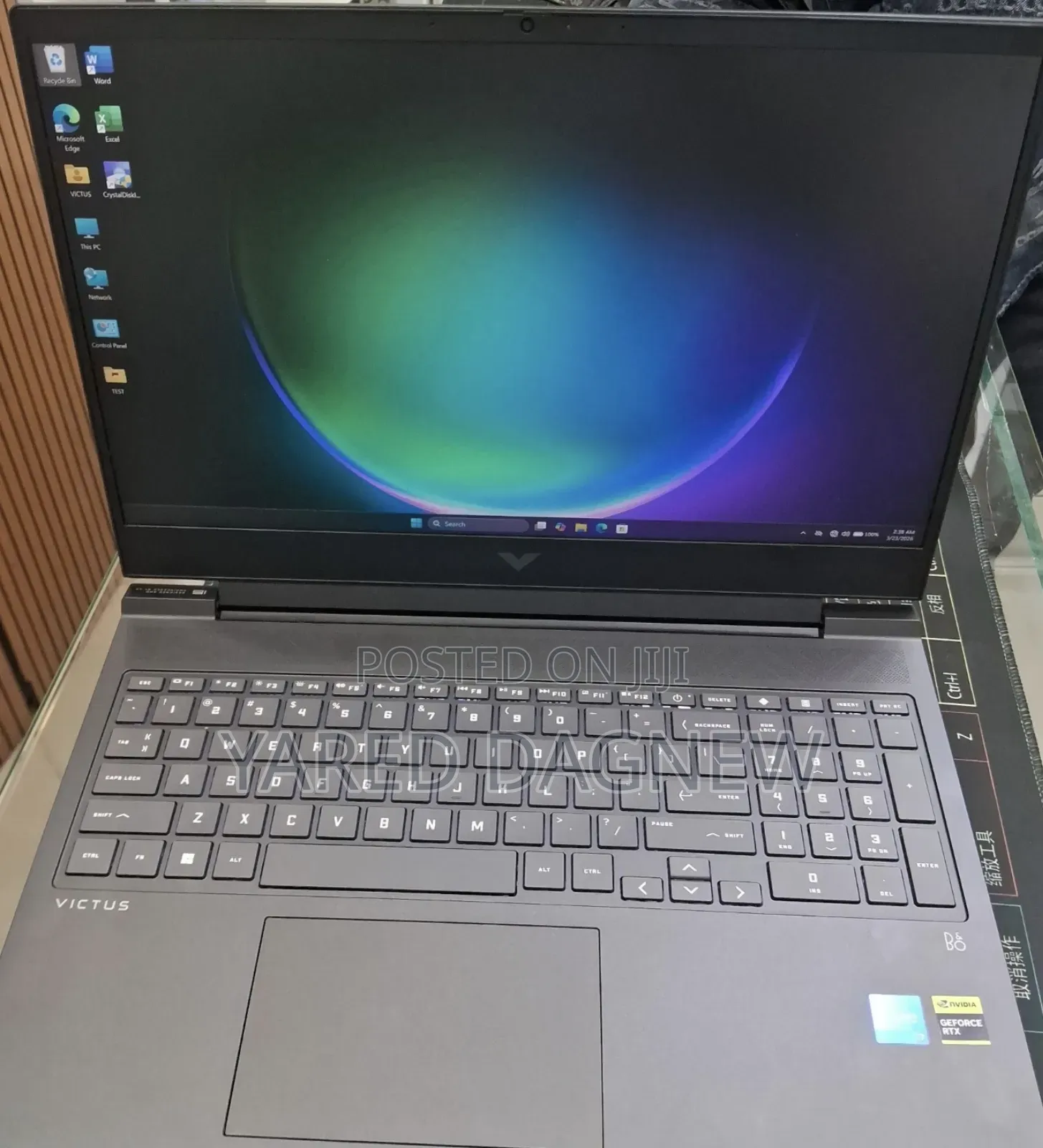 New Laptop HP Victus 16 16GB Intel Core i7 SSD 1T