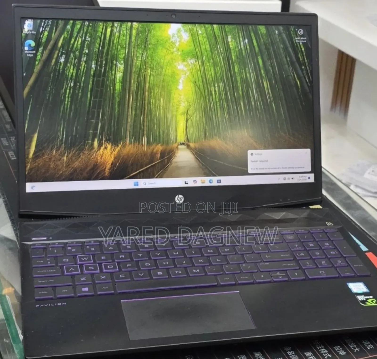 New Laptop HP Pavilion Power 15 8GB Intel Core i5 HDD+SSD 1T