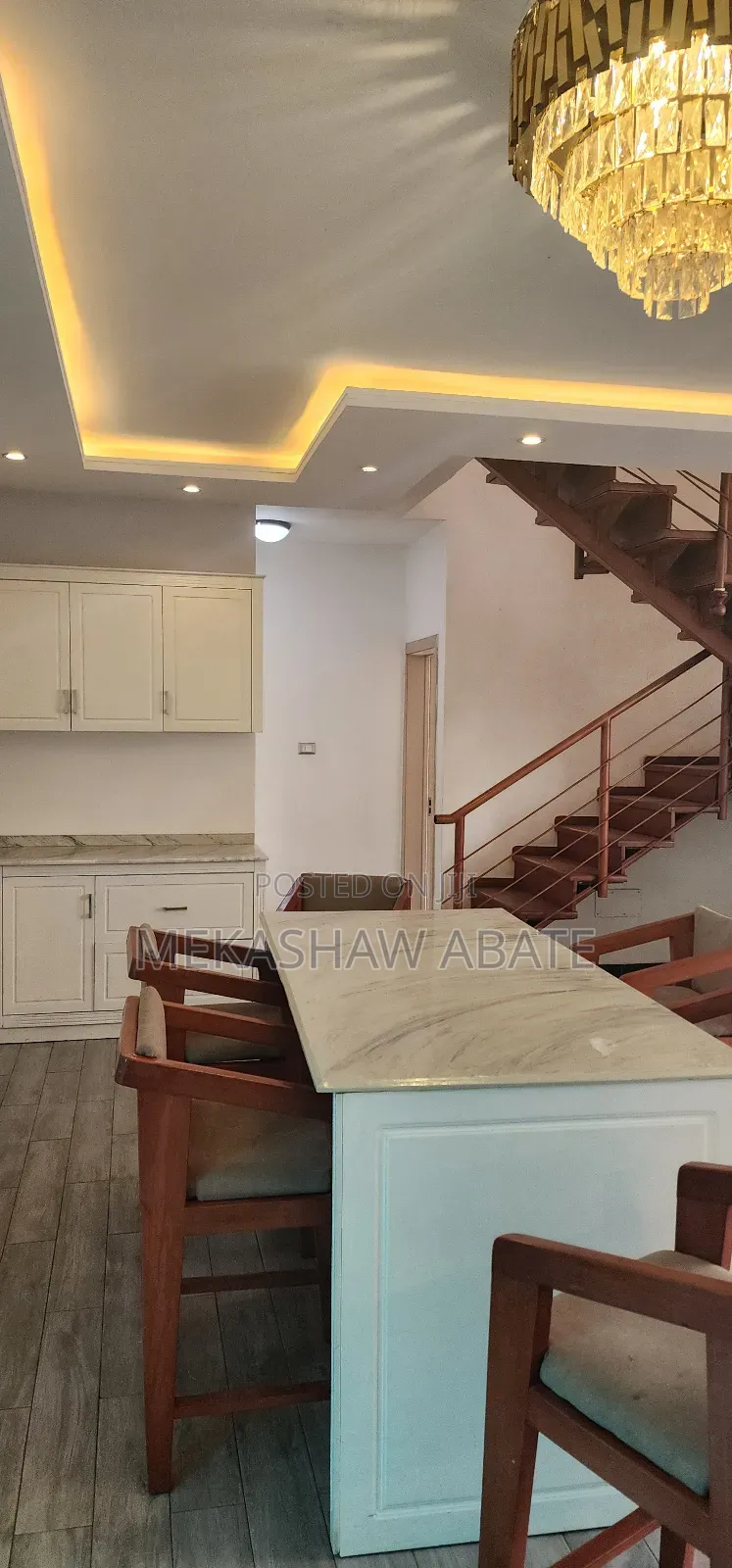 Furnished 4bdrm Apartment in Aa, Yeka for sale