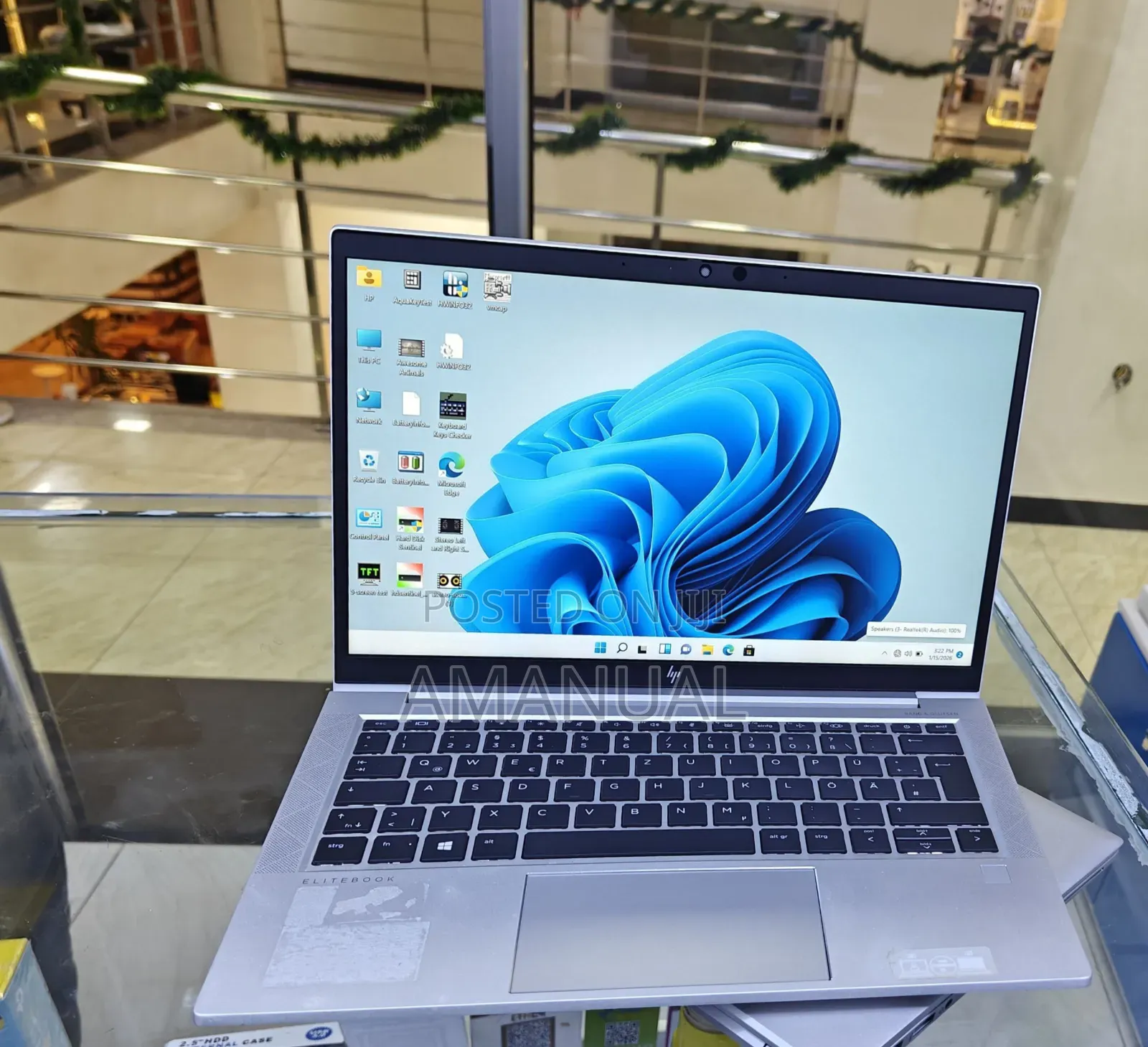 New Laptop HP EliteBook 830 G8 8GB Intel Core i5 SSD 512GB