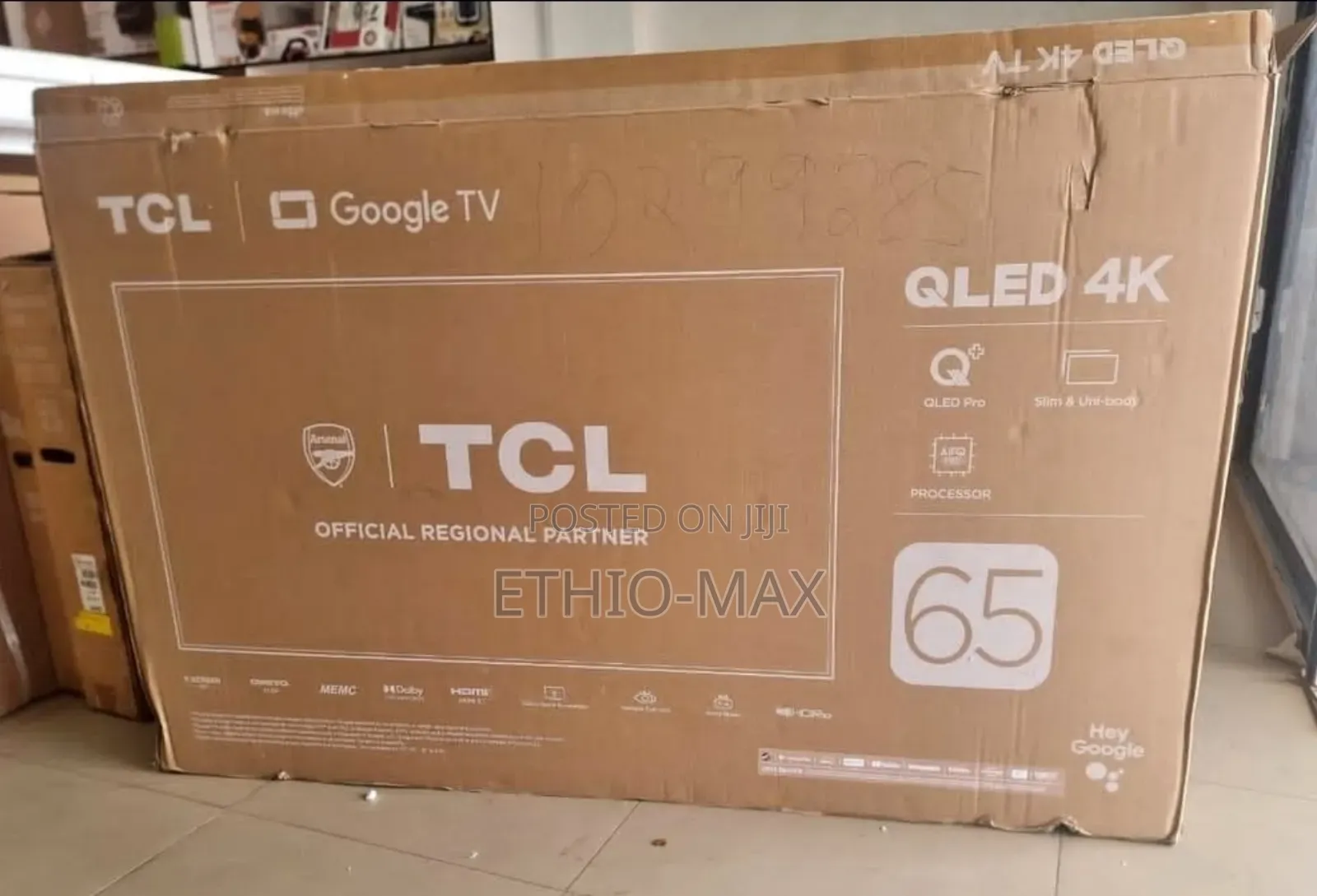 TCL 65” Smart Google Tv – Frameless | 2026 New Model