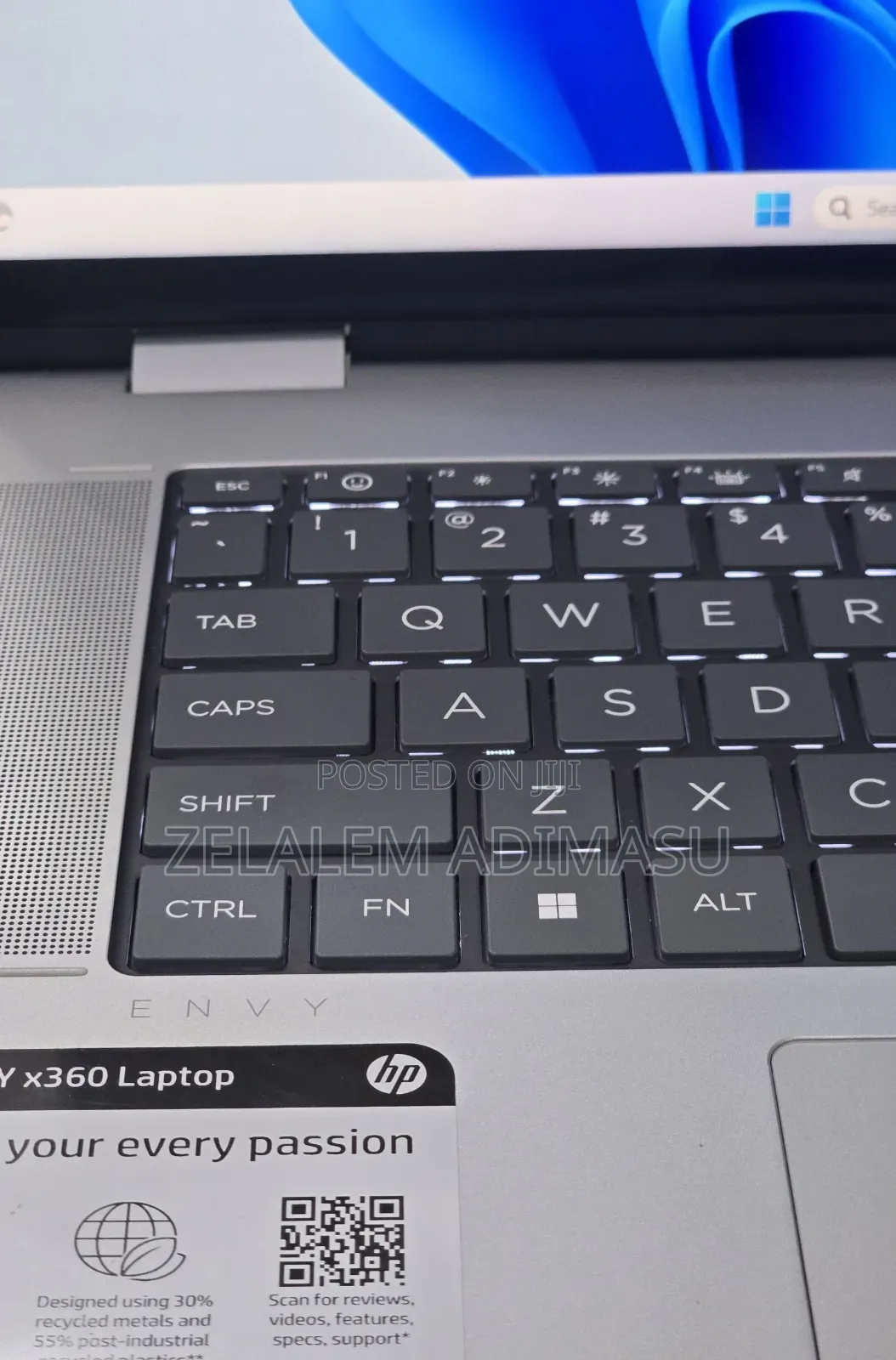 New Laptop HP Envy X360 16GB Intel Core 7 SSD 512GB