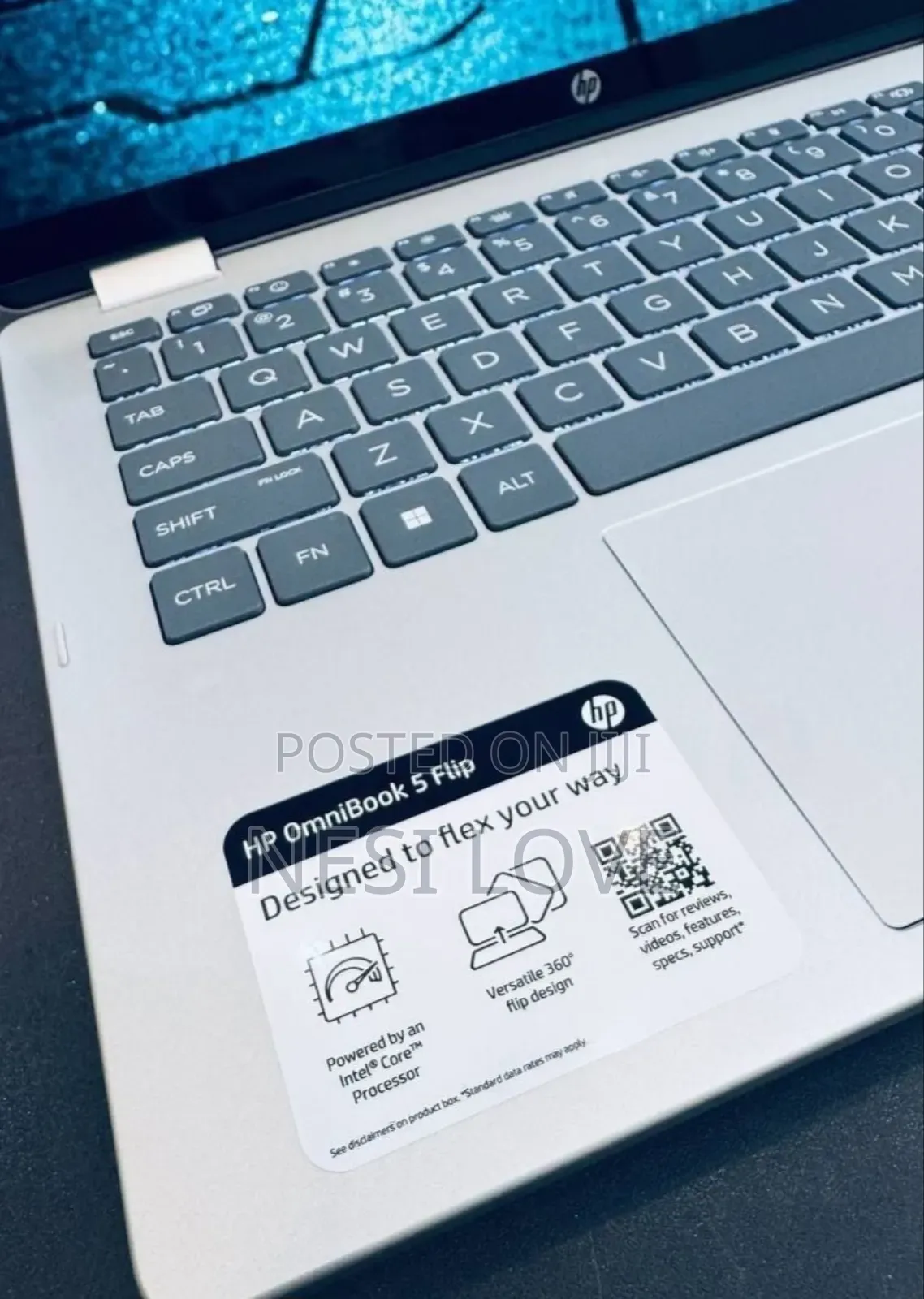 New Laptop HP OmniBook 5 Flip 14-fp0023dx 16GB Intel Core 7 SSD 512GB