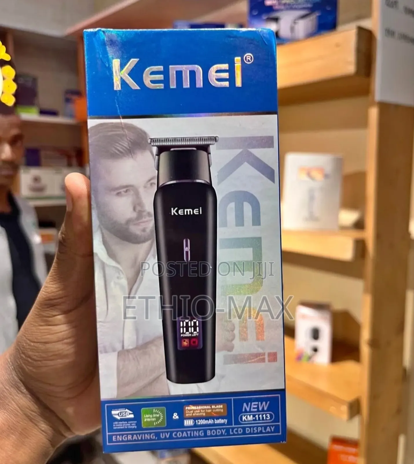 Kemei Professional Hair Clipper Bead Trimmer
