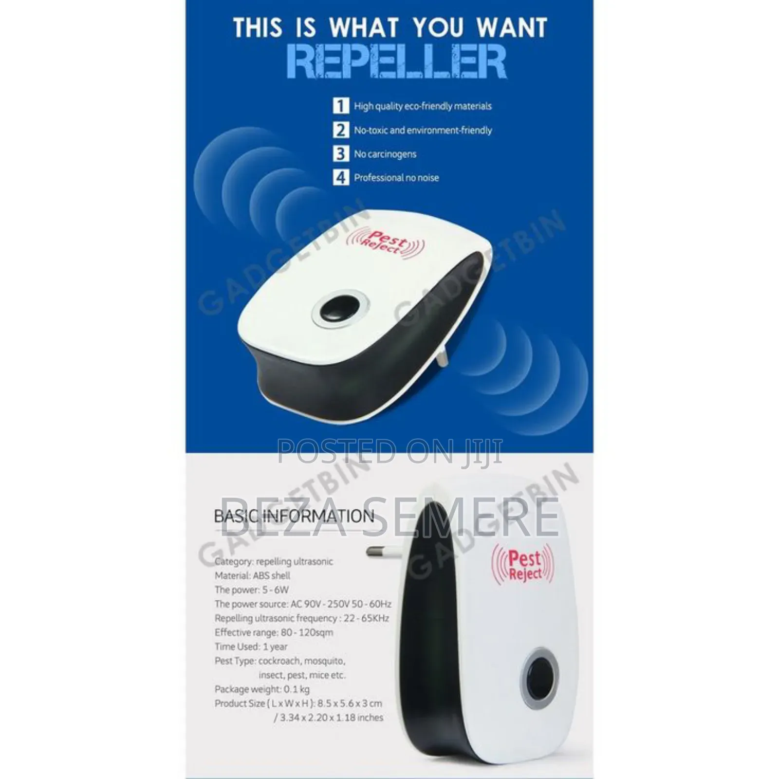 High Quality Ultra Sonic Past Repellent ■■