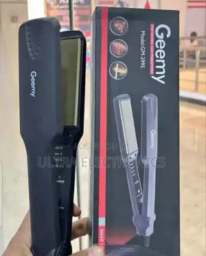 Geemy Gm-2995 Professional Hair Straightener. Features Titanium Plates