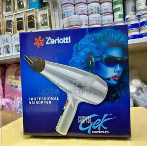 Ceriotti Super Gek 3000 Professional Hair Dryer.Origin: Made in Italy.