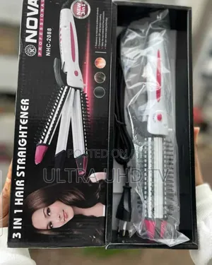 Nova NHC-2088t Is a 3-in-1 Hair Styling Tool Designed to Straighten,
