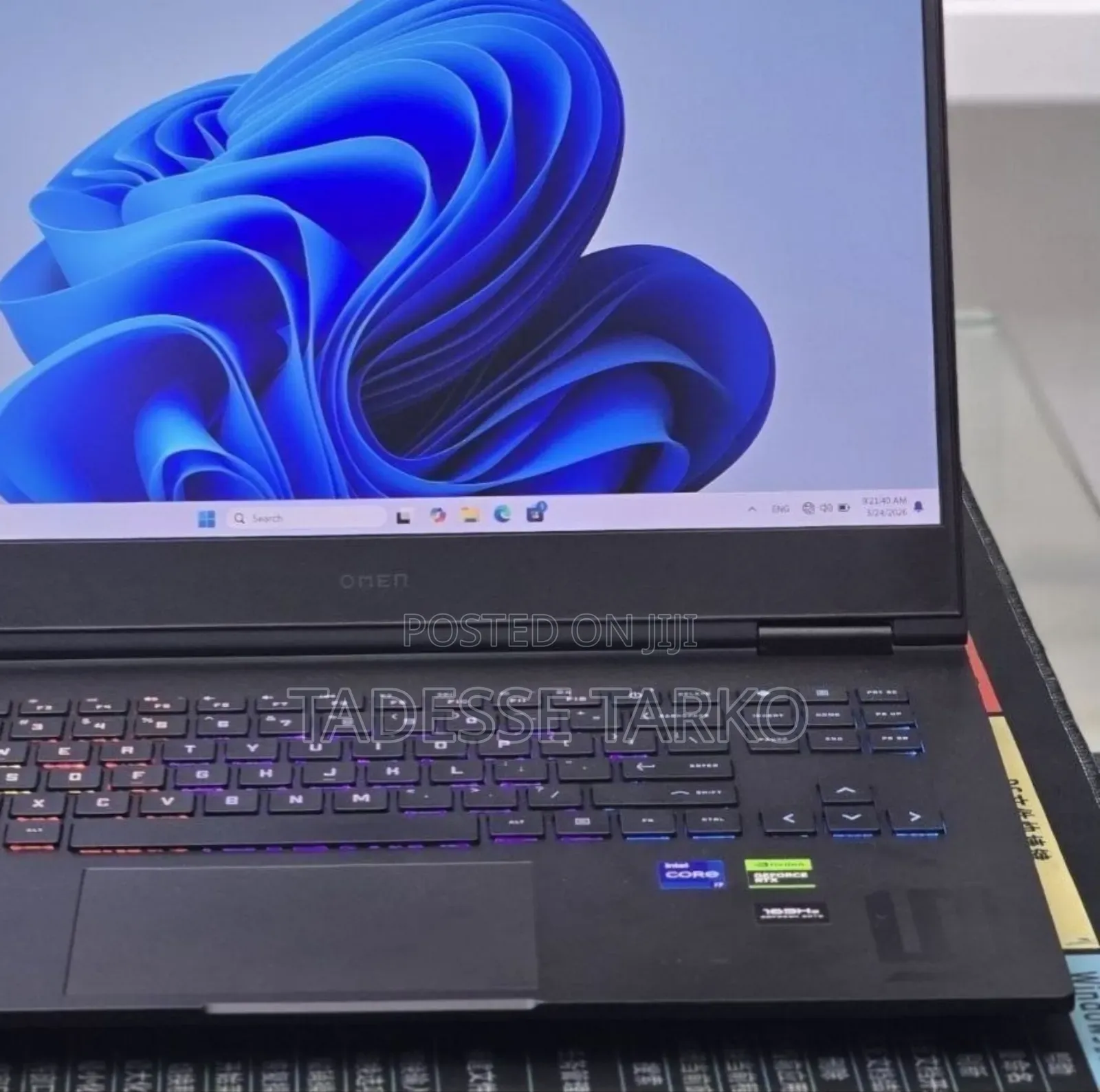 New Laptop HP Omen 16 16GB Intel Core i7 SSD 1T