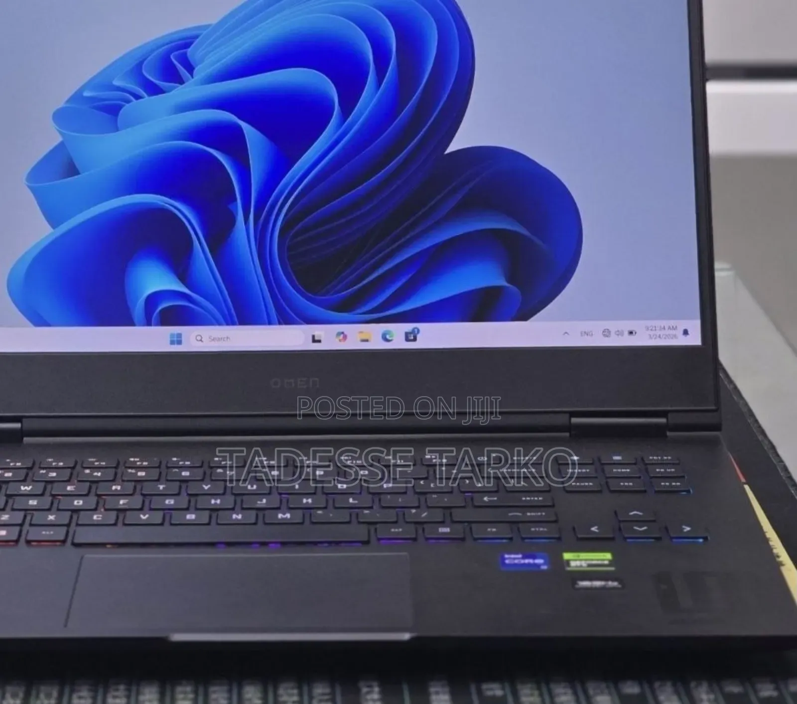 New Laptop HP Omen 16 16GB Intel Core i7 SSD 1T