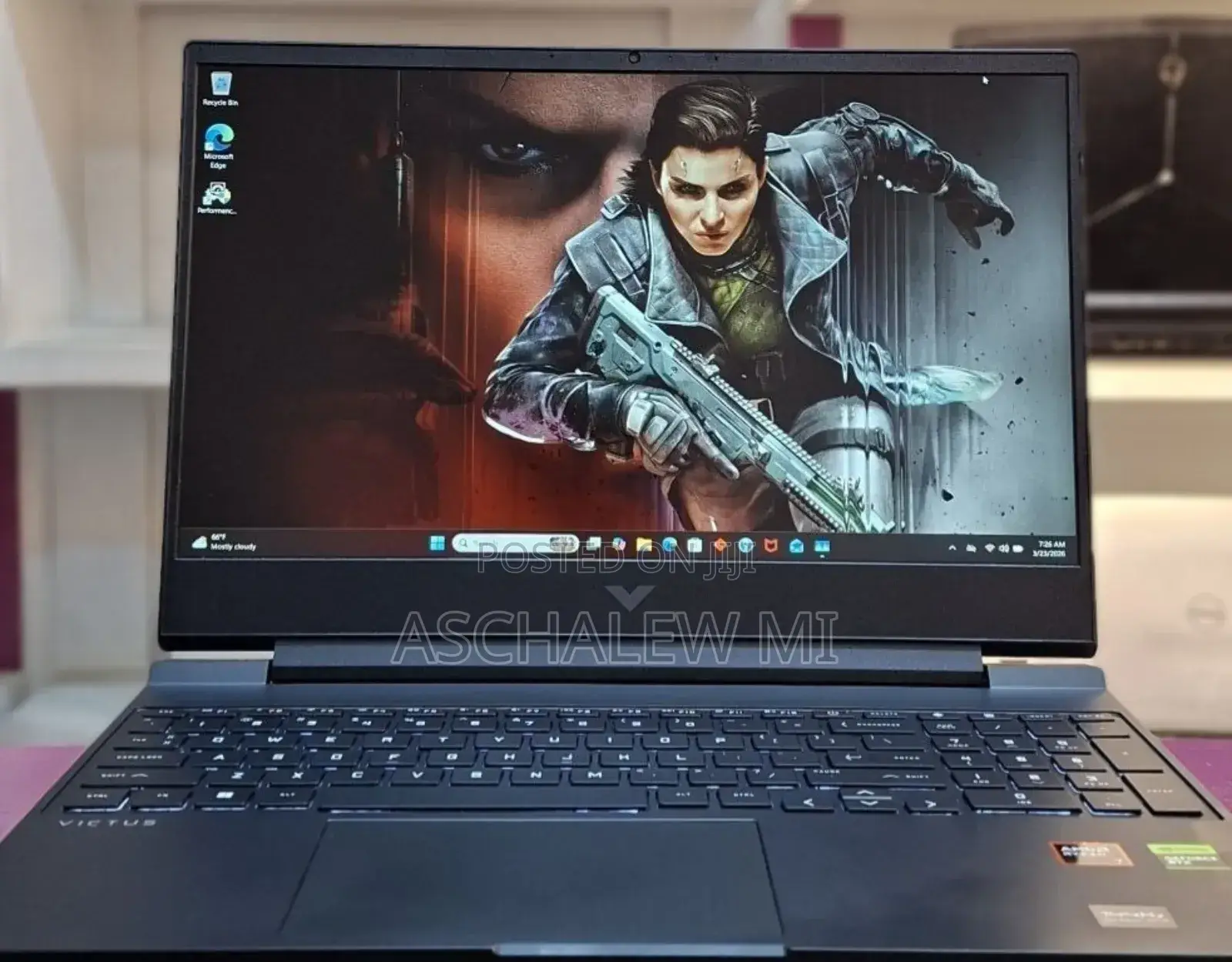 New Laptop HP Victus 15 16GB AMD Ryzen 7 SSD 512GB