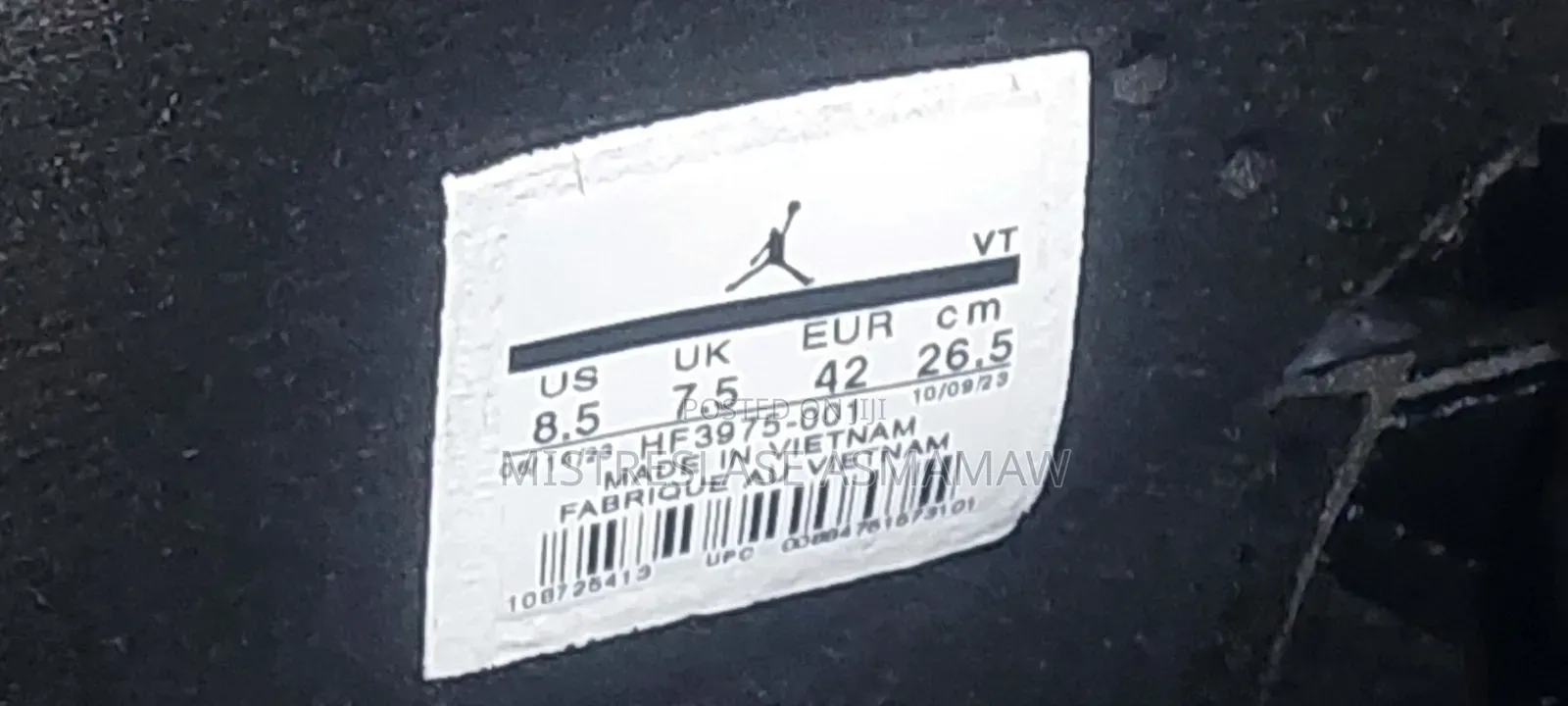 Air Jordan 5 Retro Og 'Black