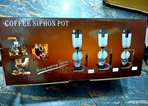Coffee Siphon Pot 5 Cup – Vacuum Brewing Glass Coffee Maker