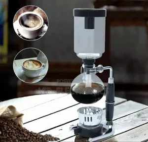 Coffee Siphon Pot 5 Cup – Vacuum Brewing Glass Coffee Maker