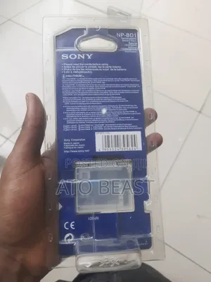 Sony Np-Bd1 Rechargeable Lithium-Ion Battery Cyber-Shot Digital Came