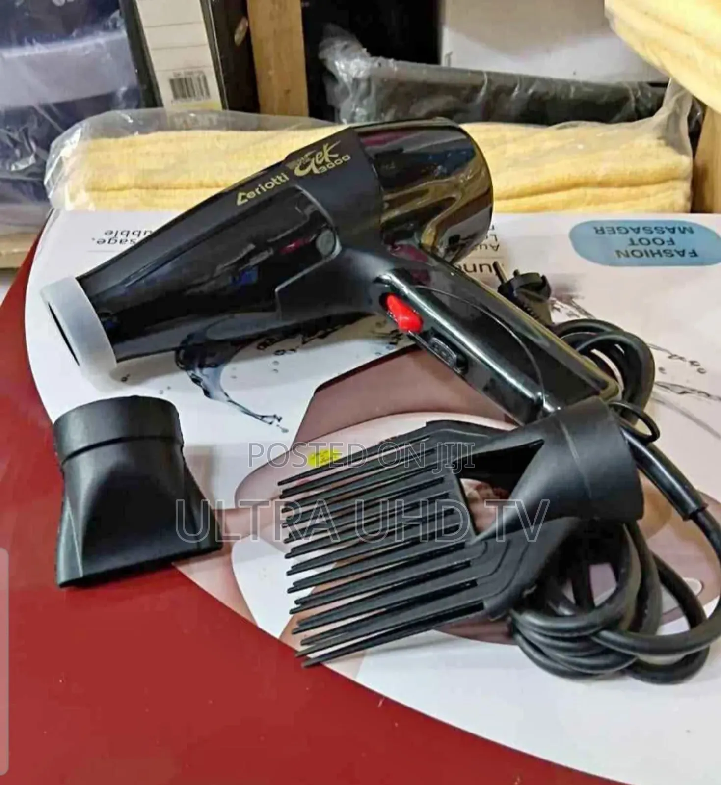 Ceriotti Super Gek 3000 Professional Hair Dryer. It Is Designed For