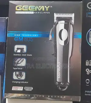 የፀጉር ማሽን Gm-805 Is a Professional Hair Clipper Featuring Durable